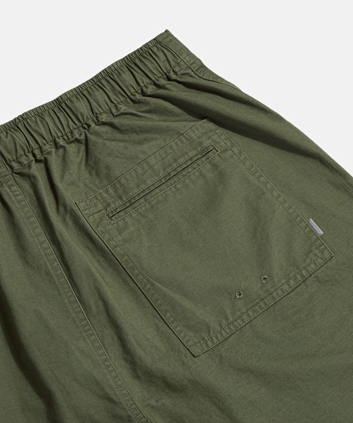 에스피오나지(ESPIONAGE) Washed Cotton Surf Shorts Olive