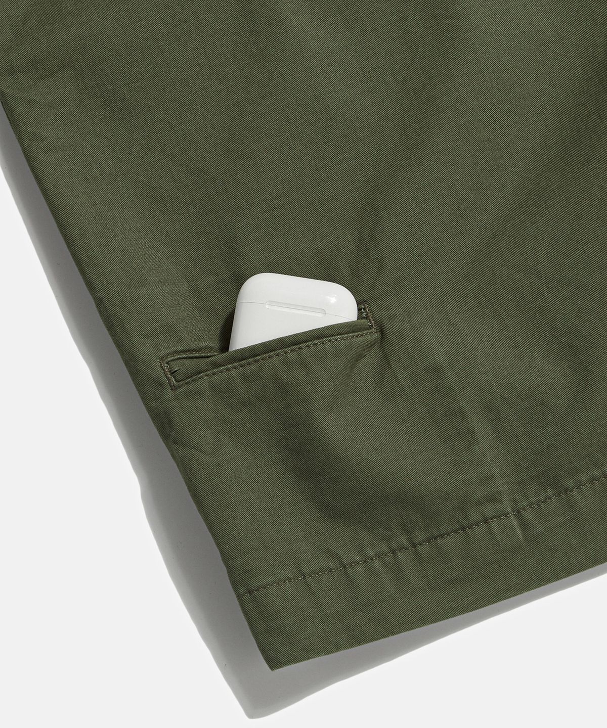 에스피오나지(ESPIONAGE) Washed Cotton Surf Shorts Olive