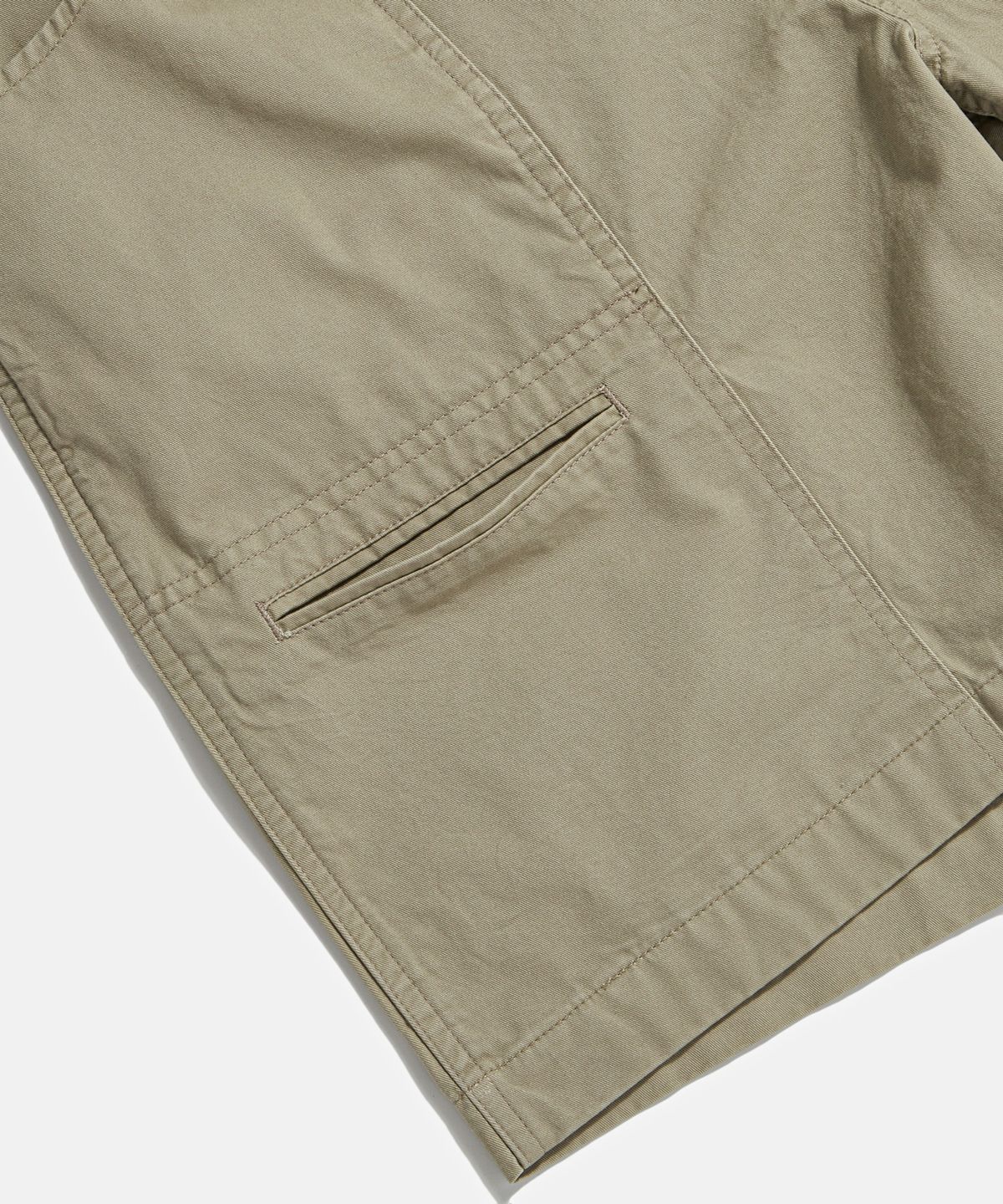 에스피오나지(ESPIONAGE) Washed Cotton Surf Shorts Khaki Beige
