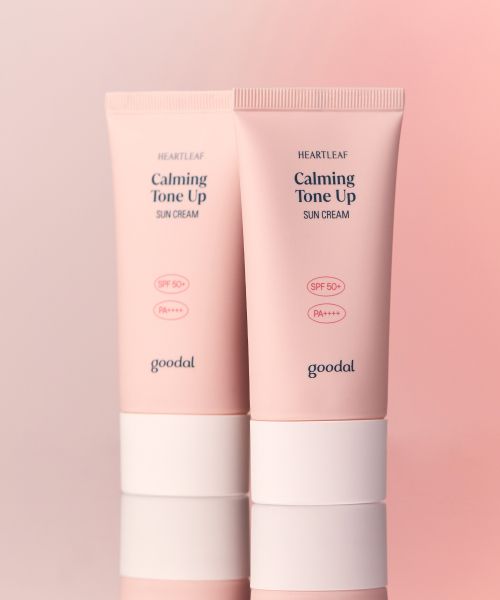 goodal [2pack] Clear Houttuynia Cordata Calming Moisturizing Tone-Up Sunscreen 50ml [Gift] Vitamin C Duo Sachet 1EA