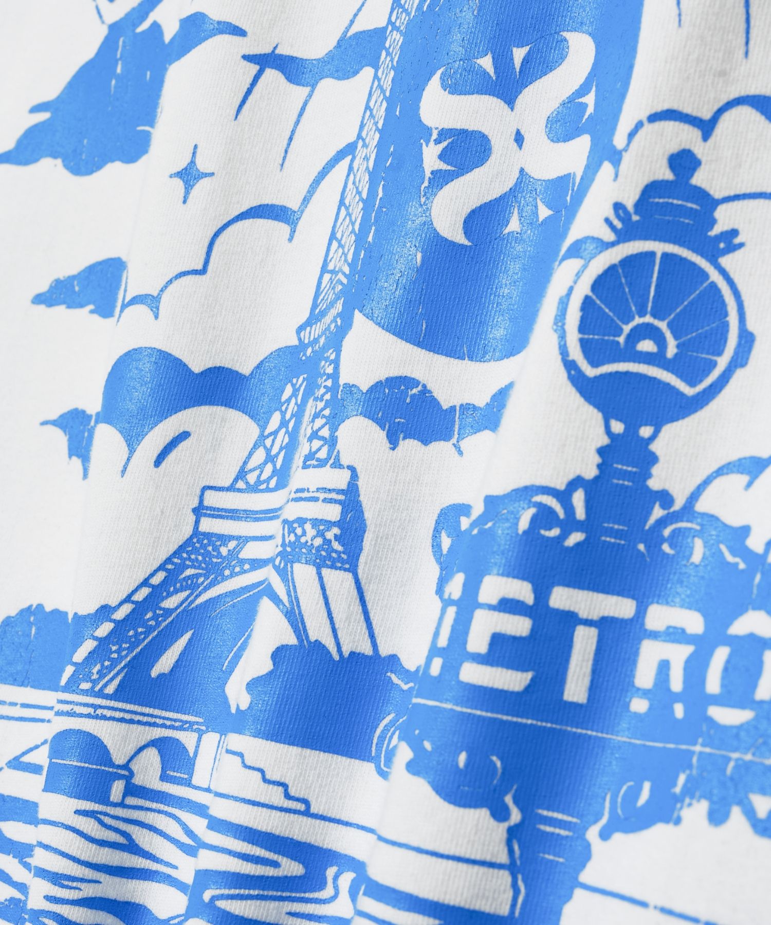 ◆SATUR◆ Paris Metro Graphic Short Sleeve T-Shirt Cream Ora MUSINSA | SATUR Paris Metro Graphic Short Sleeve T-shirt