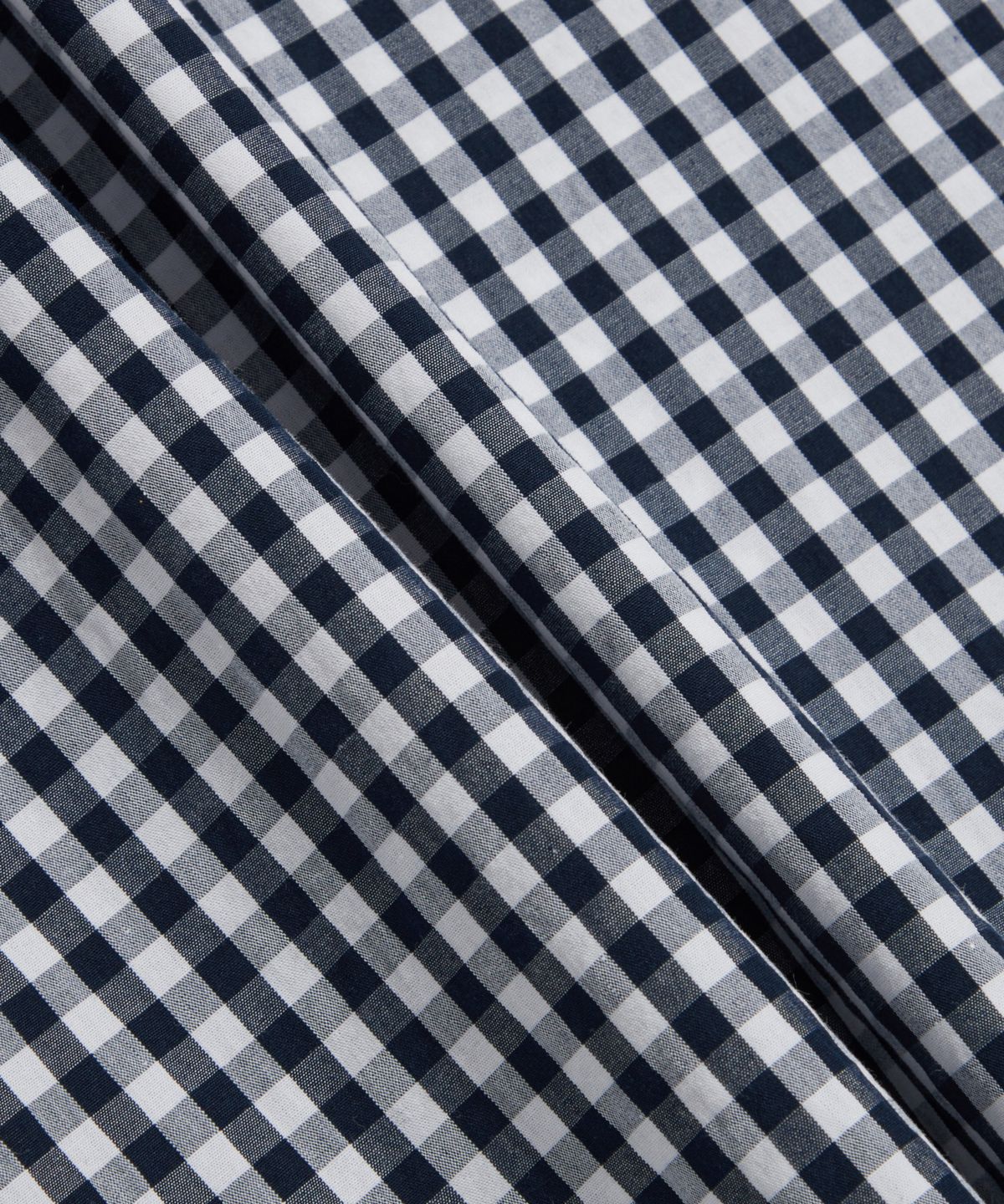 에스피오나지(ESPIONAGE) Gingham S/S Over Shirt Navy