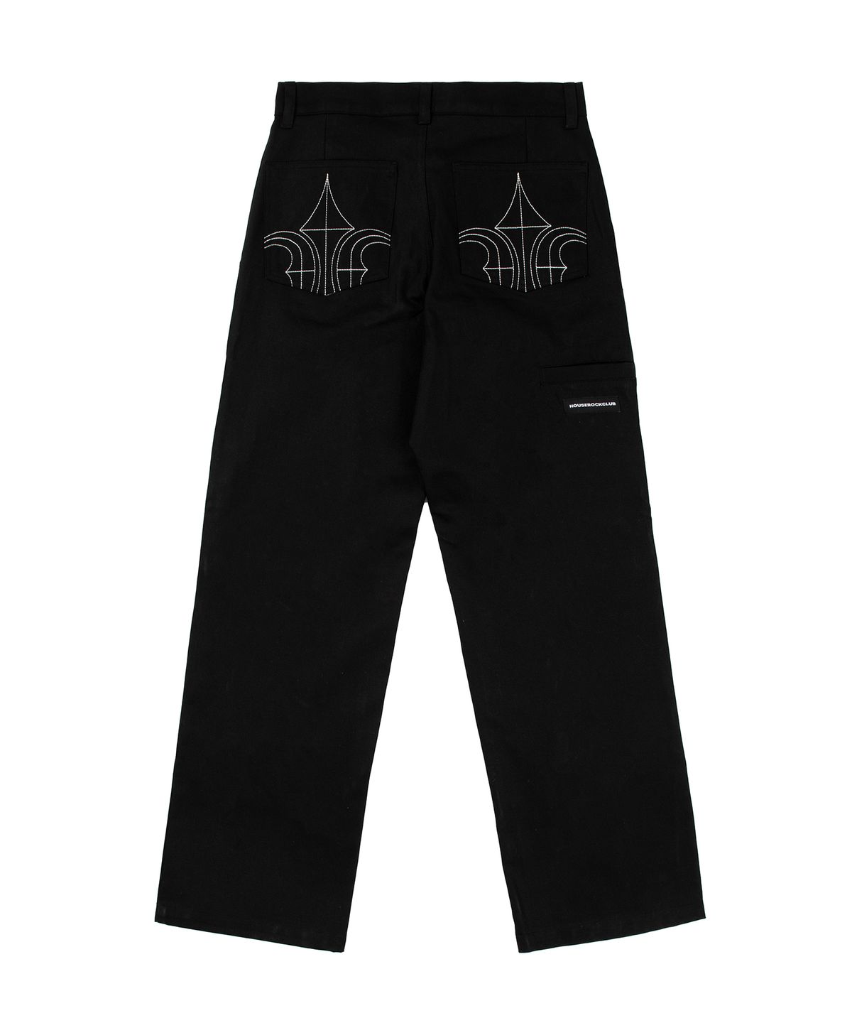 하우스 락 클럽(HOUSE ROCK CLUB) ROCK CARPENTER PANTS - BLACK