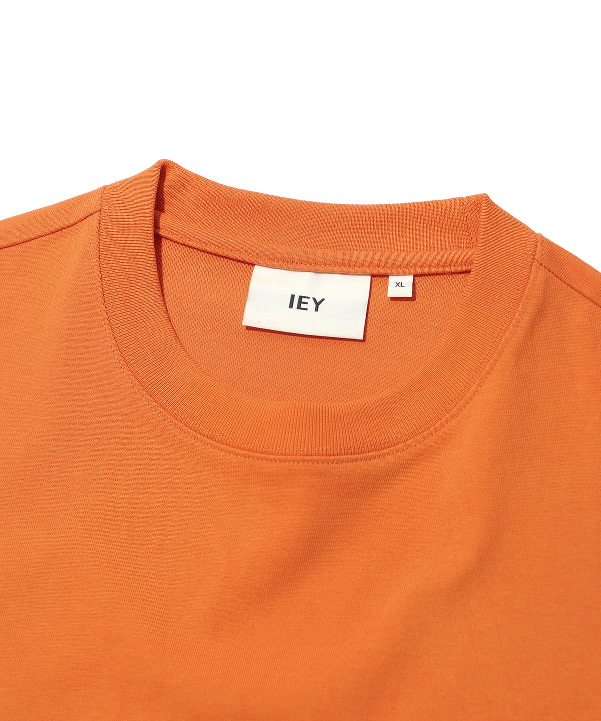 이에이(IEY) CALLI LOGO T-SHIRT Orange - 사이즈 & 후기 | 무신사