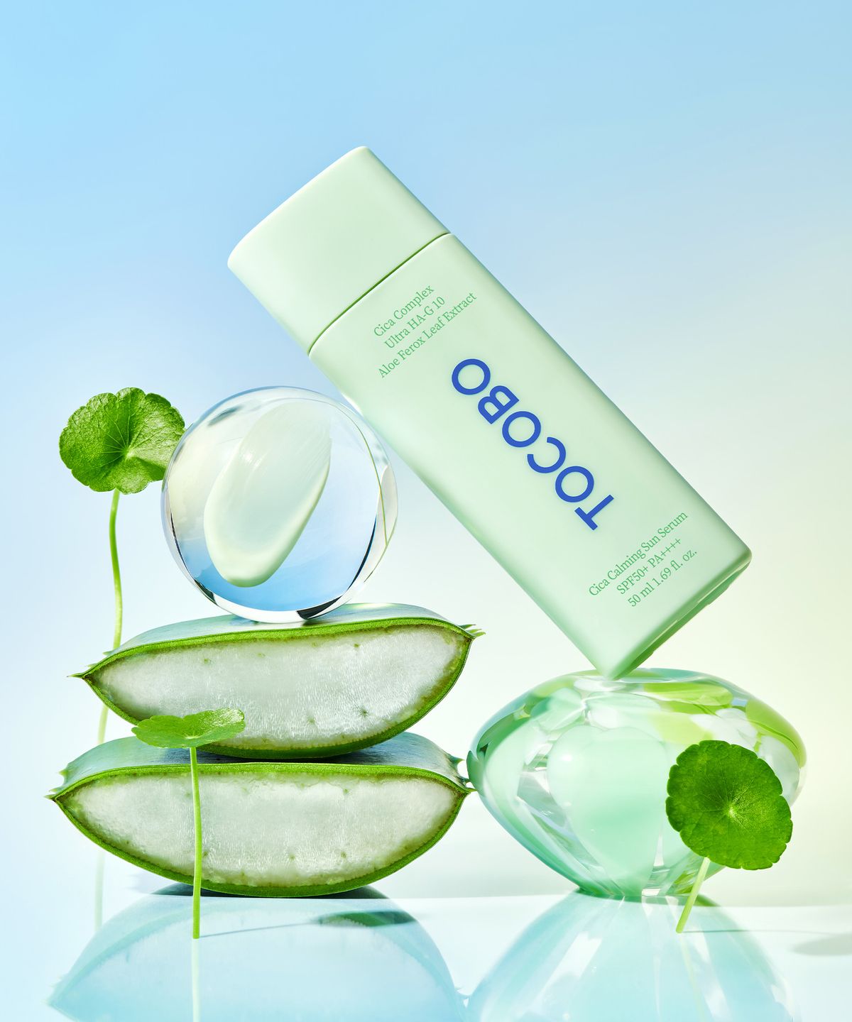 토코보(TOCOBO) 시카 카밍 선세럼 50mL SPF50+ PA++++