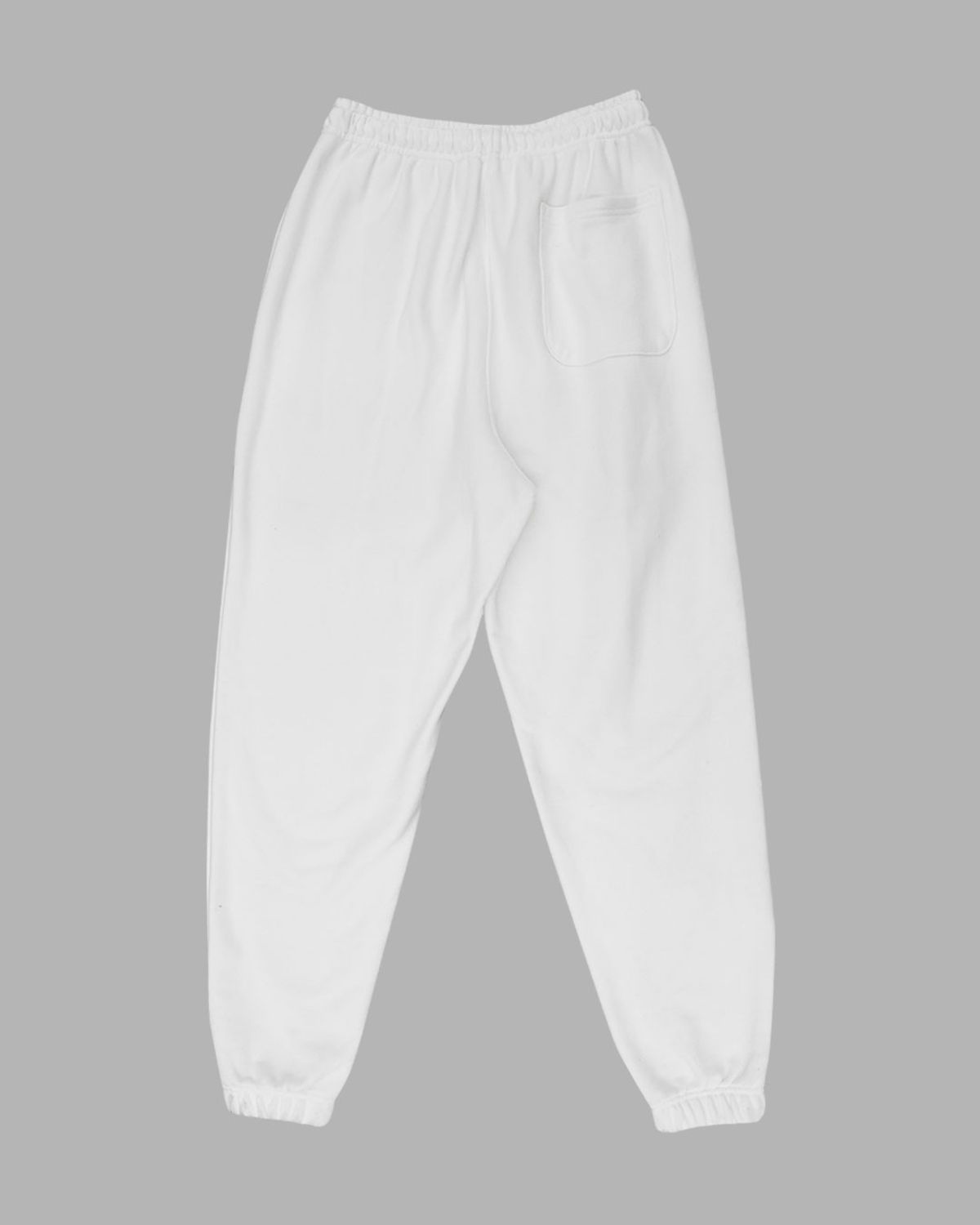 더뮤지엄비지터(THEMUSEUMVISITOR) 21 IN PARIS STITCHED JOGGER PANTS (WHITE)