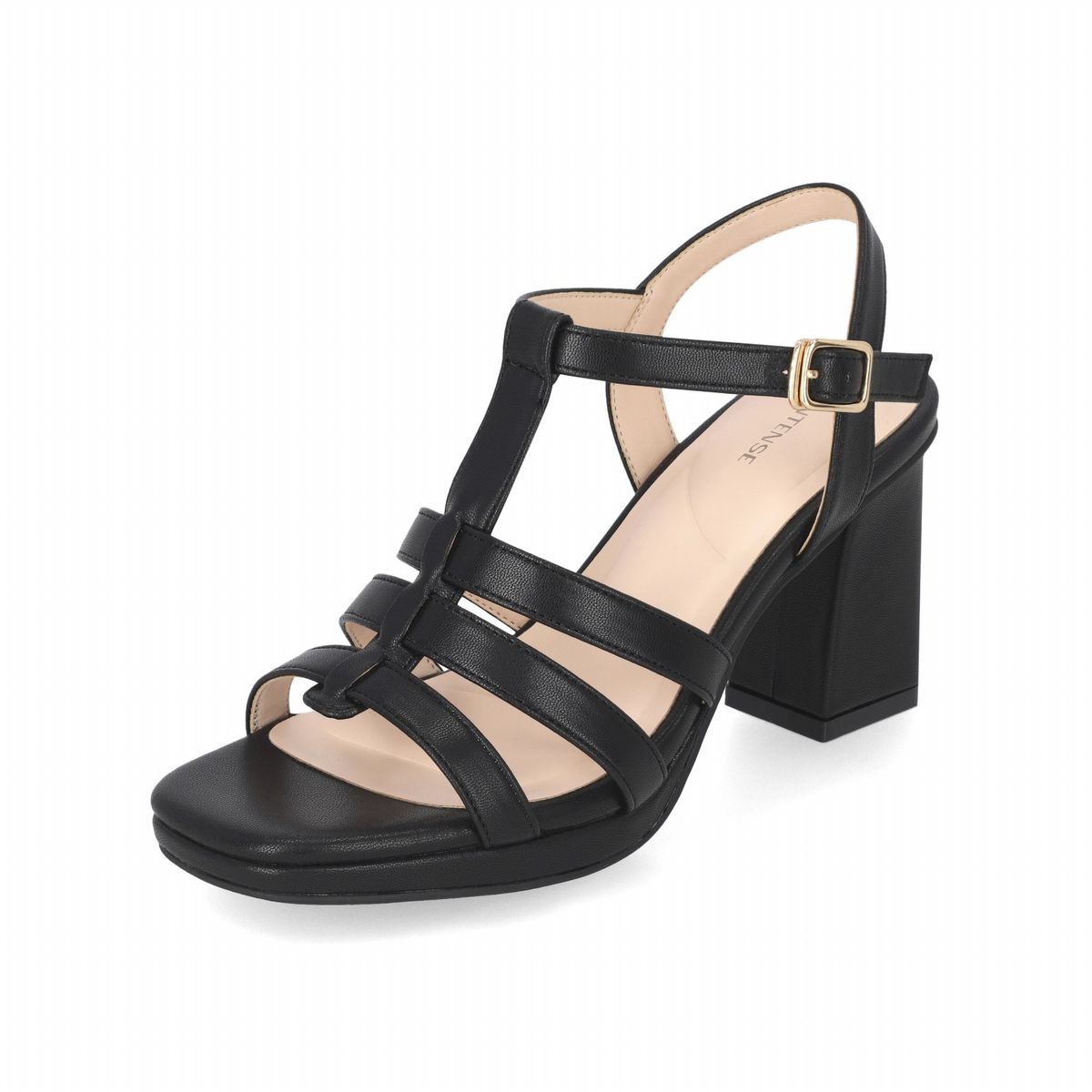 엘칸토(ELCANTO) 인텐스 여성 스트랩 가보시 샌들 7.5cm LCWW35I426