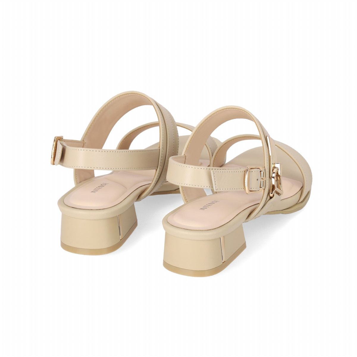 엘칸토(ELCANTO) 인텐스 여성 더블 스트랩 샌들 3cm LCWW40I426