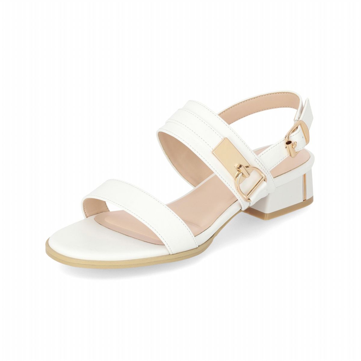 엘칸토(ELCANTO) 인텐스 여성 더블 스트랩 샌들 3cm LCWW40I426
