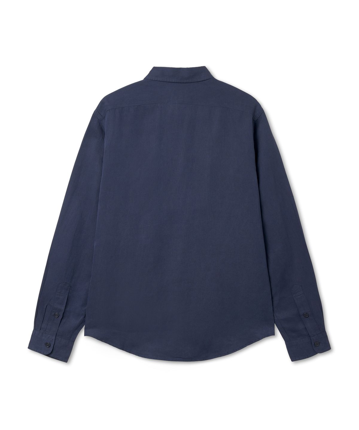 폴로 랄프 로렌(POLO RALPH LAUREN) 클래식핏 리넨 실크 트윌 워크셔츠 - 네이비