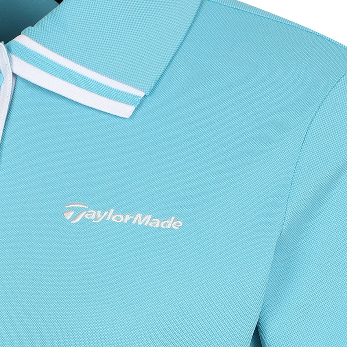 테일러메이드 어패럴(TAYLORMADE APPAREL) 여성 배색 포인트 카라 반팔 티셔츠 T8031TN6343-940