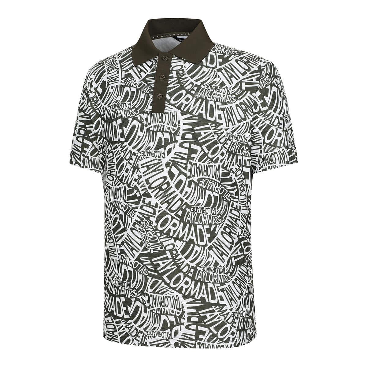 테일러메이드 어패럴(TAYLORMADE APPAREL) 남성 시즌 패턴 카라 반팔 티셔츠 T8031TN2150-816