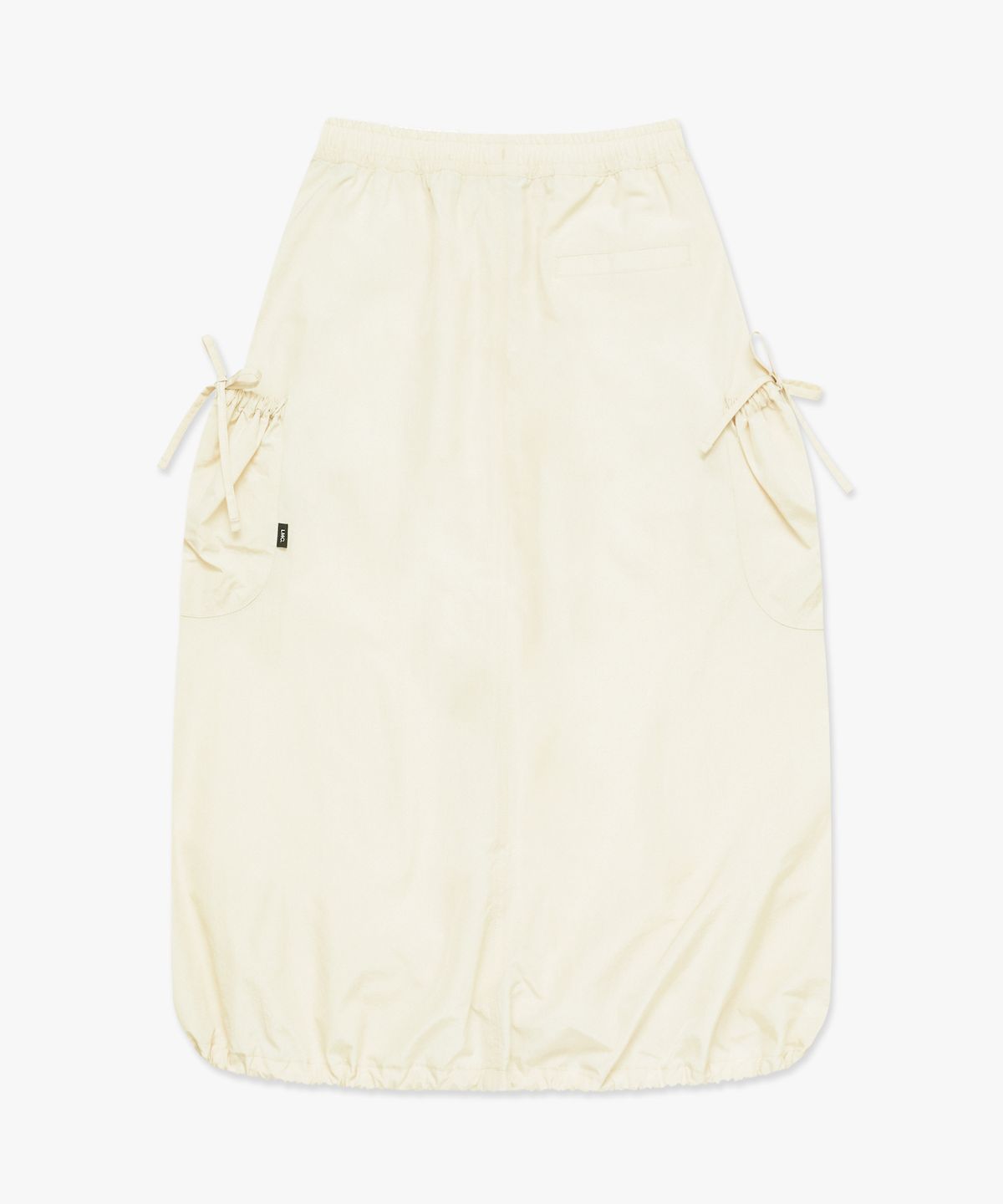 엘엠씨(LMC) WM RIBBON NYLON LONG SKIRT ivory