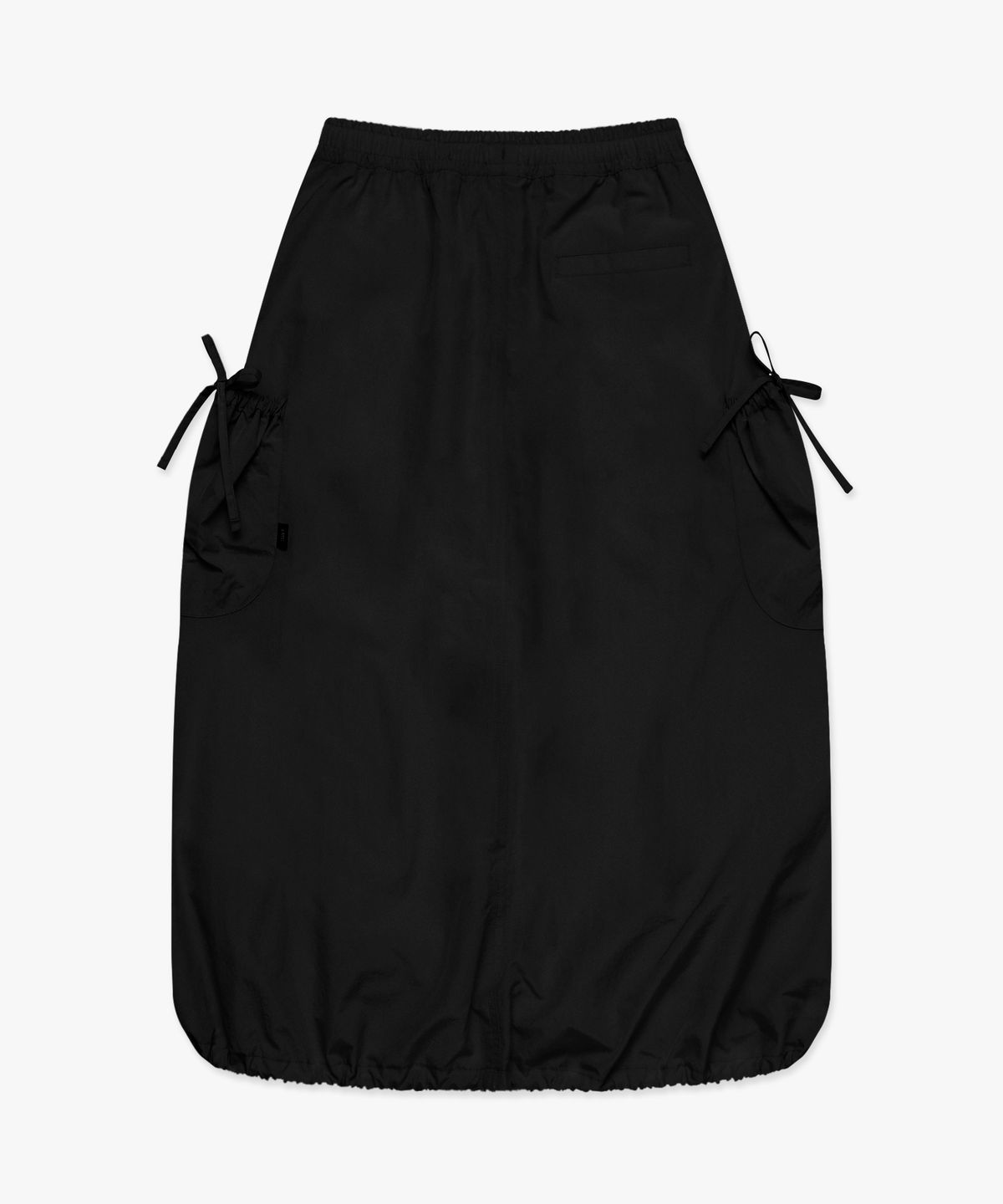엘엠씨(LMC) WM RIBBON NYLON LONG SKIRT black