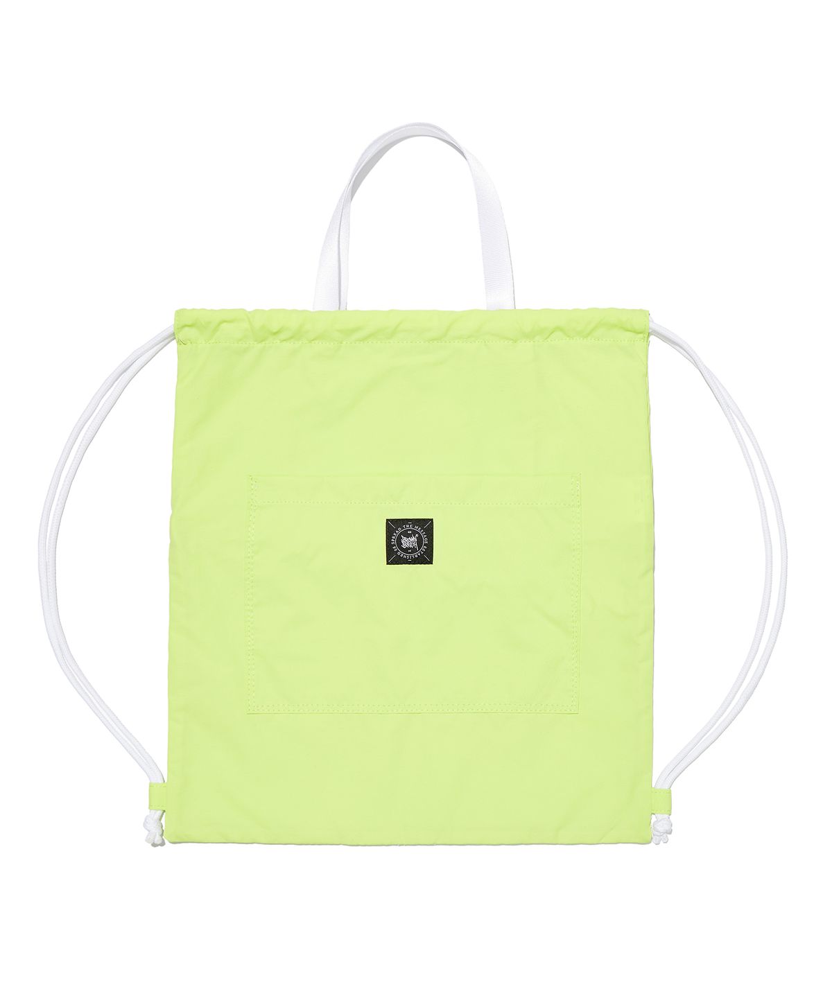 브라운브레스 키즈(BROWNBREATH KIDS) KIDS TAG GYM SACK - LIME
