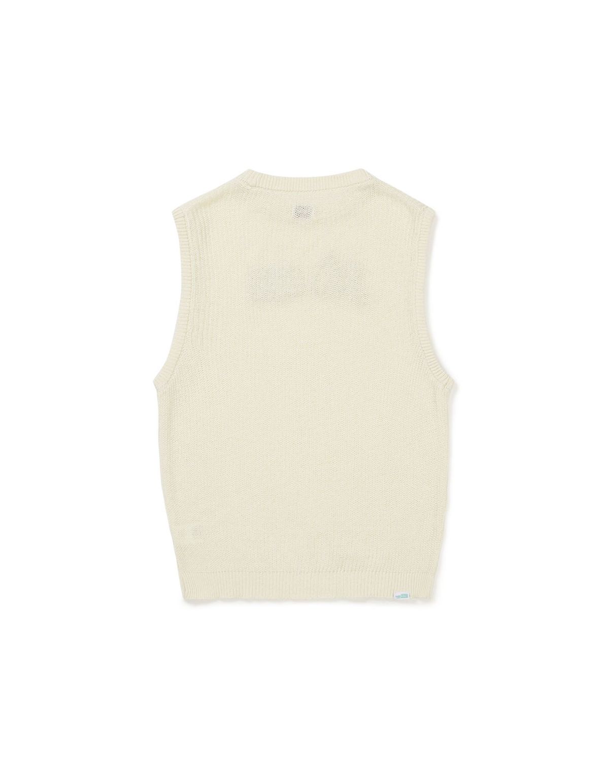 엠엠엘지(MMLG) [Mmlg] MM KNIT VEST (IVORY)