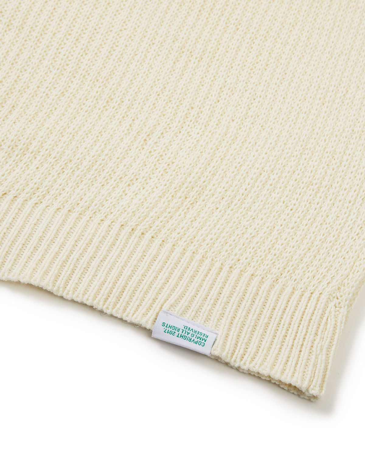 엠엠엘지(MMLG) [Mmlg] MM KNIT VEST (IVORY)