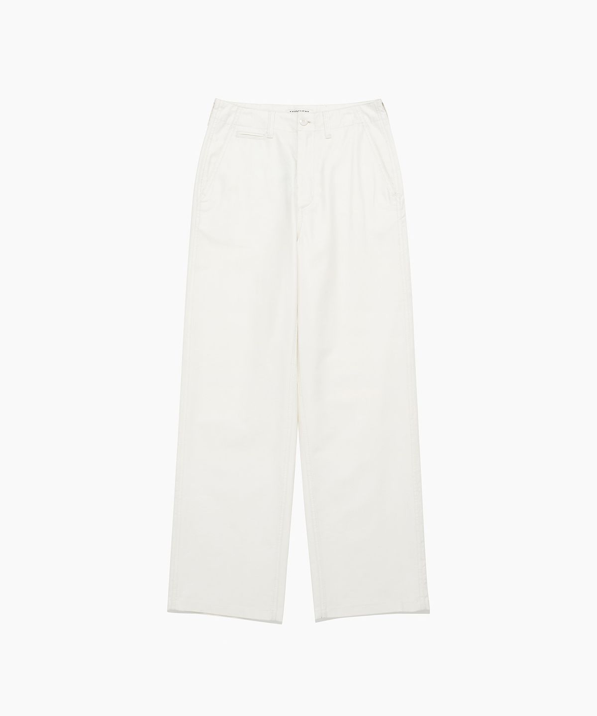 튜드먼트(TTUDEMENT) COIN POCKET PANTS IVORY