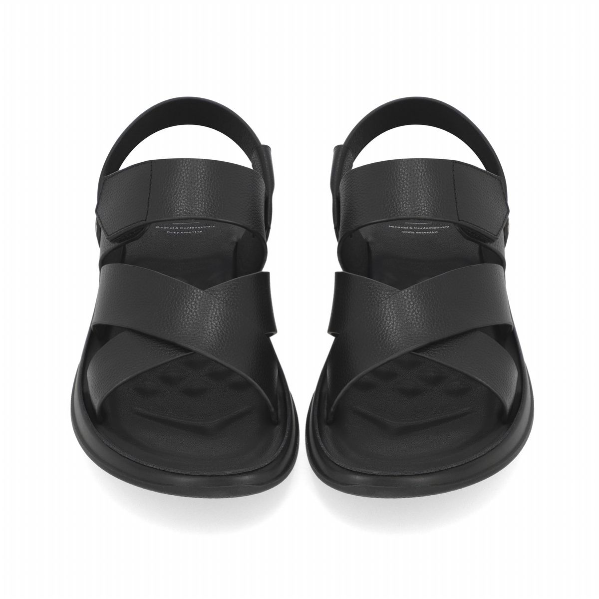 엘칸토(ELCANTO) 마쯔 남성 엑스 패턴 샌들 2.5cm LCMW99M426