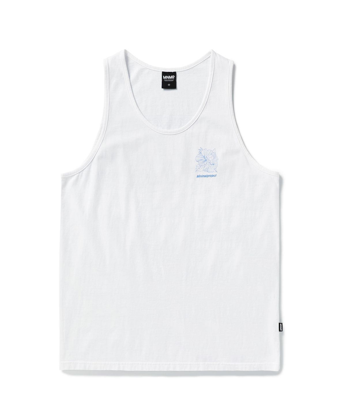 미니멀프로젝트(MINIMALPROJECT) 썬셋비치 피그먼트 나시 MSL100 [WHITE]