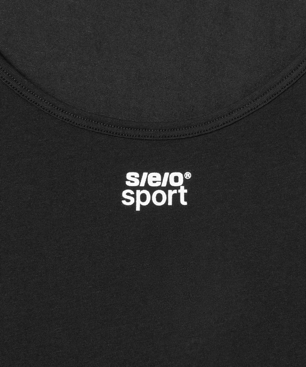 에스이오(s/e/o) U-NECK TANK TOP_BLACK
