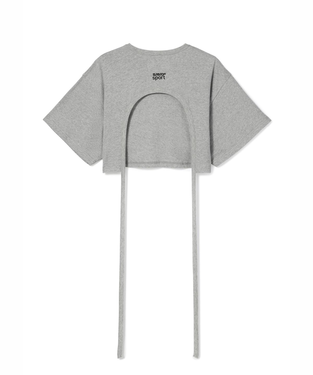 에스이오(s/e/o) UPSIDE DOWN T-SHIRT_GRAY