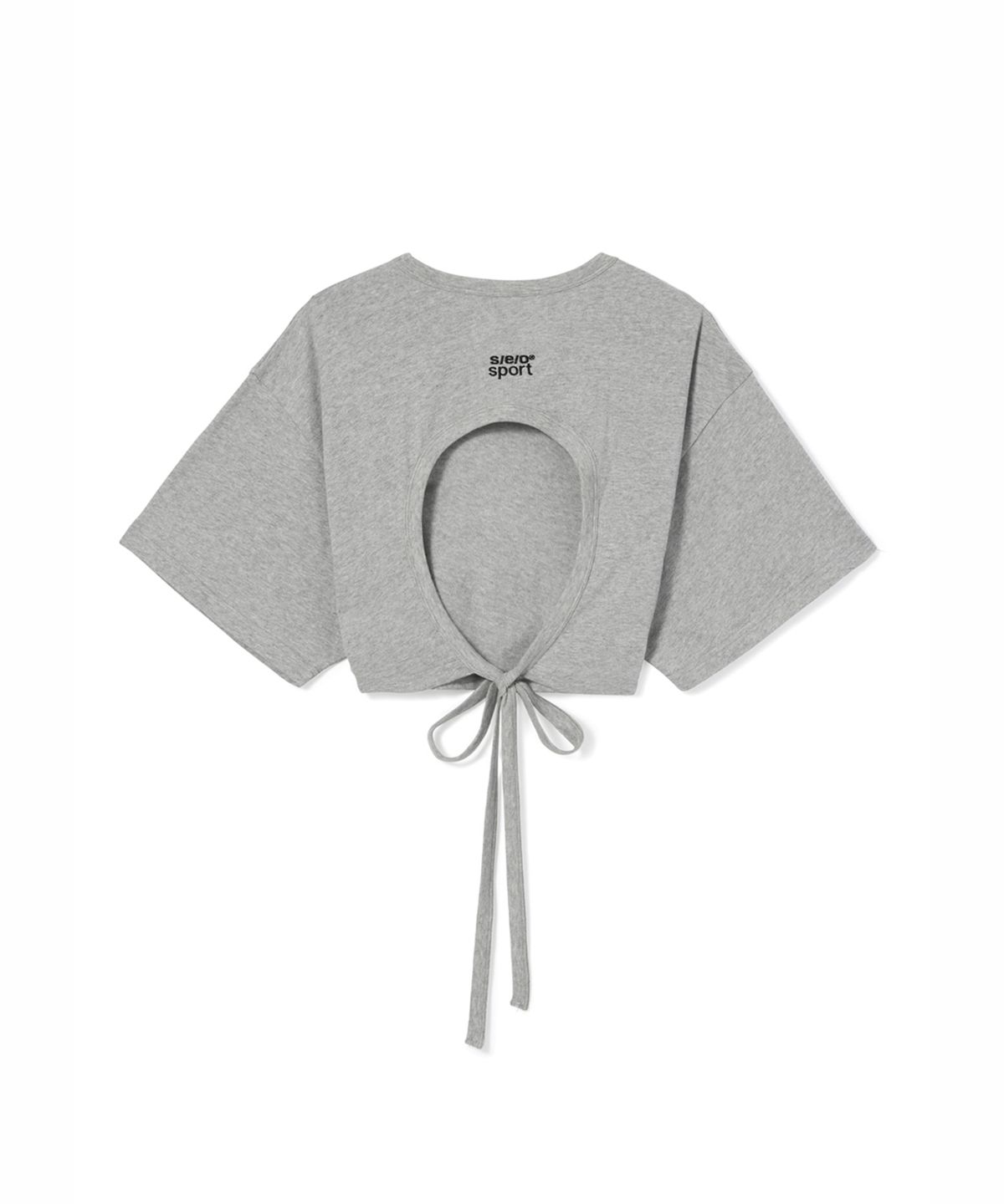 에스이오(s/e/o) UPSIDE DOWN T-SHIRT_GRAY