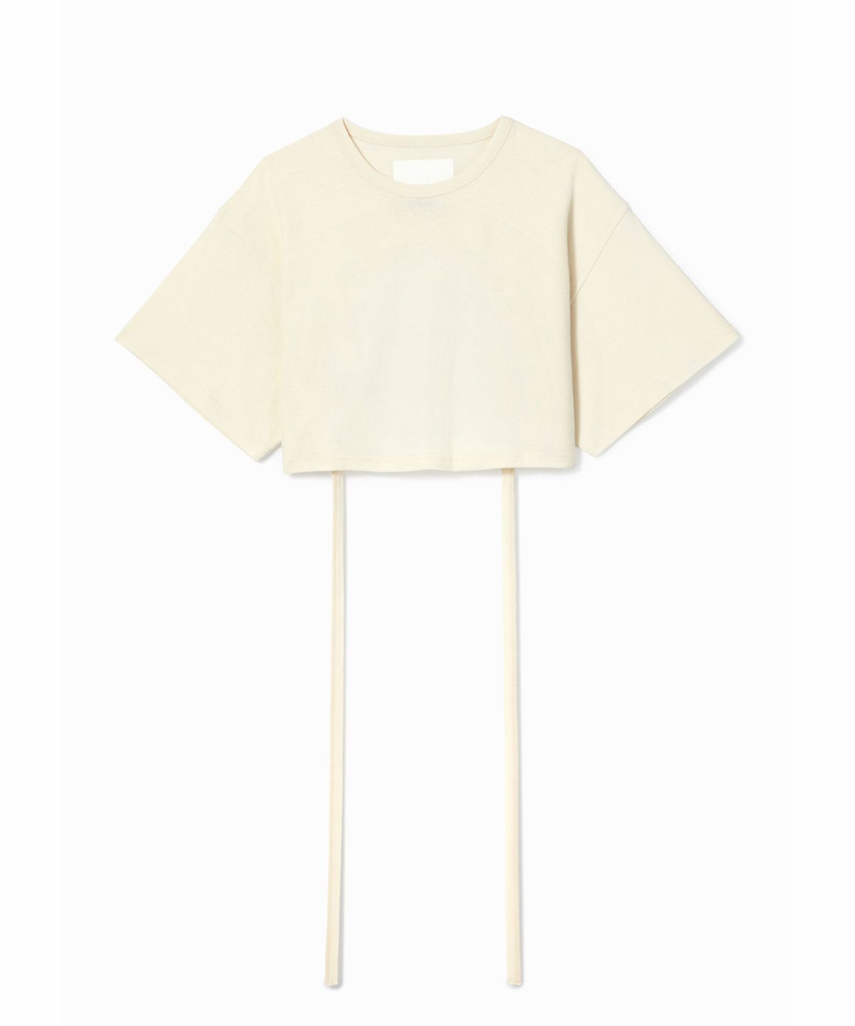 에스이오(s/e/o) UPSIDE DOWN T-SHIRT_CREAM