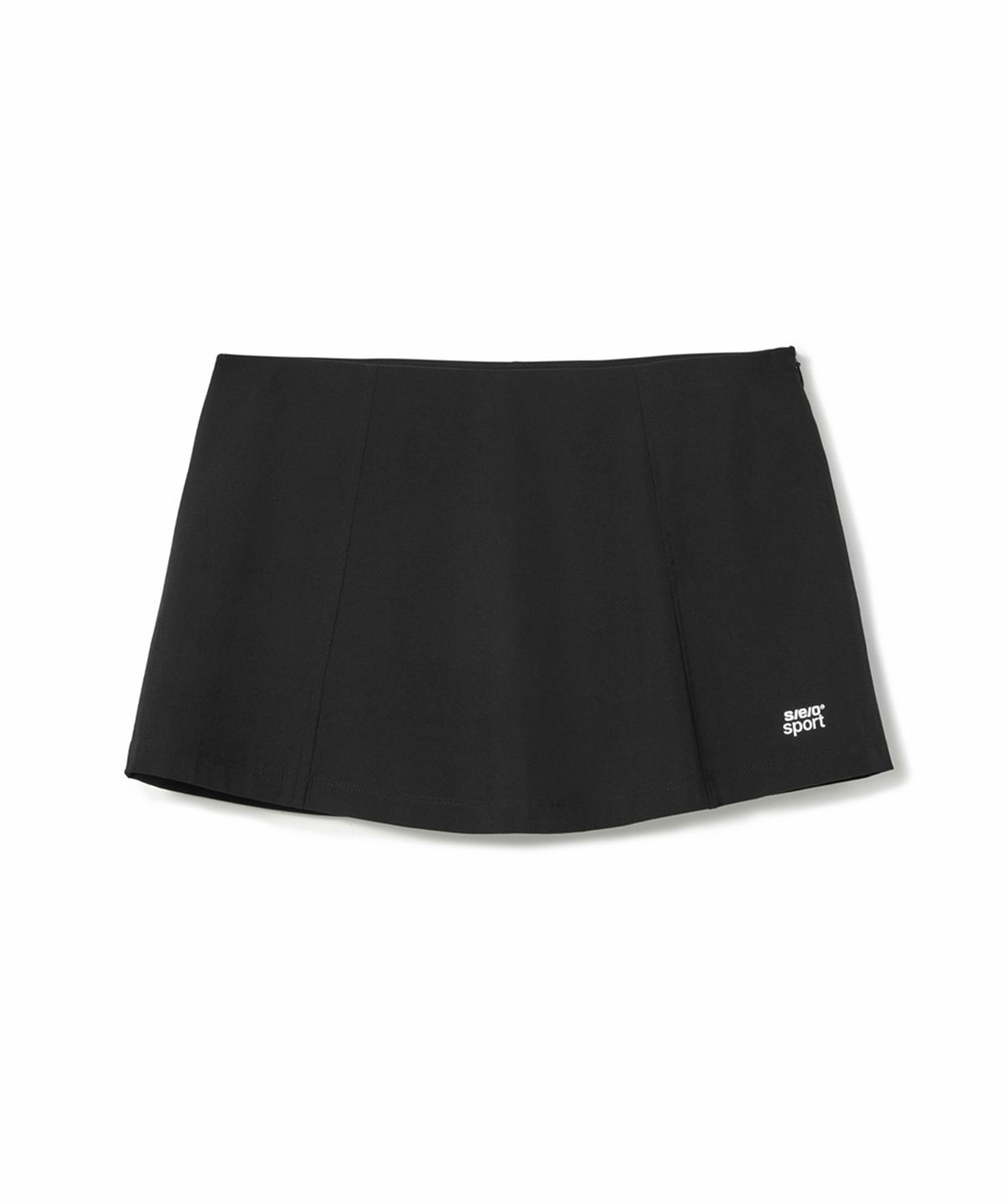 에스이오(s/e/o) PANELED CULOTTE MINI SKIRT_BLACK