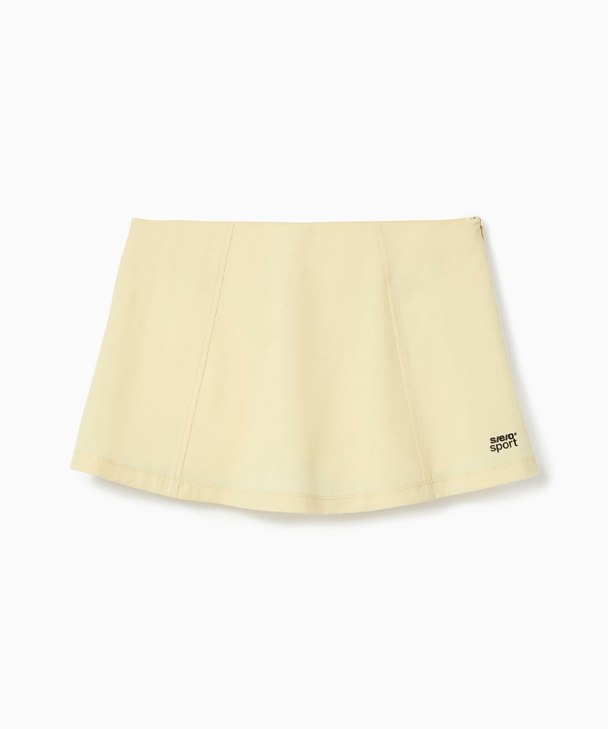 에스이오(s/e/o) PANELED CULOTTE MINI SKIRT_CREAM