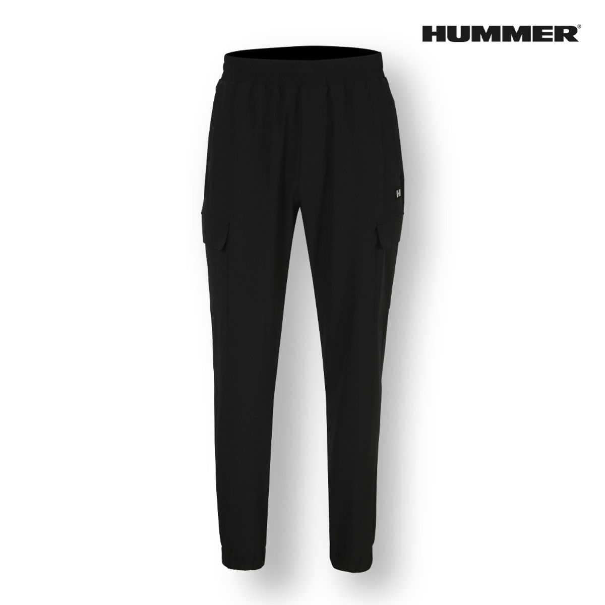 험머(HUMMER) H3 링클프리 아웃포켓 셋업 조거팬츠 블랙
