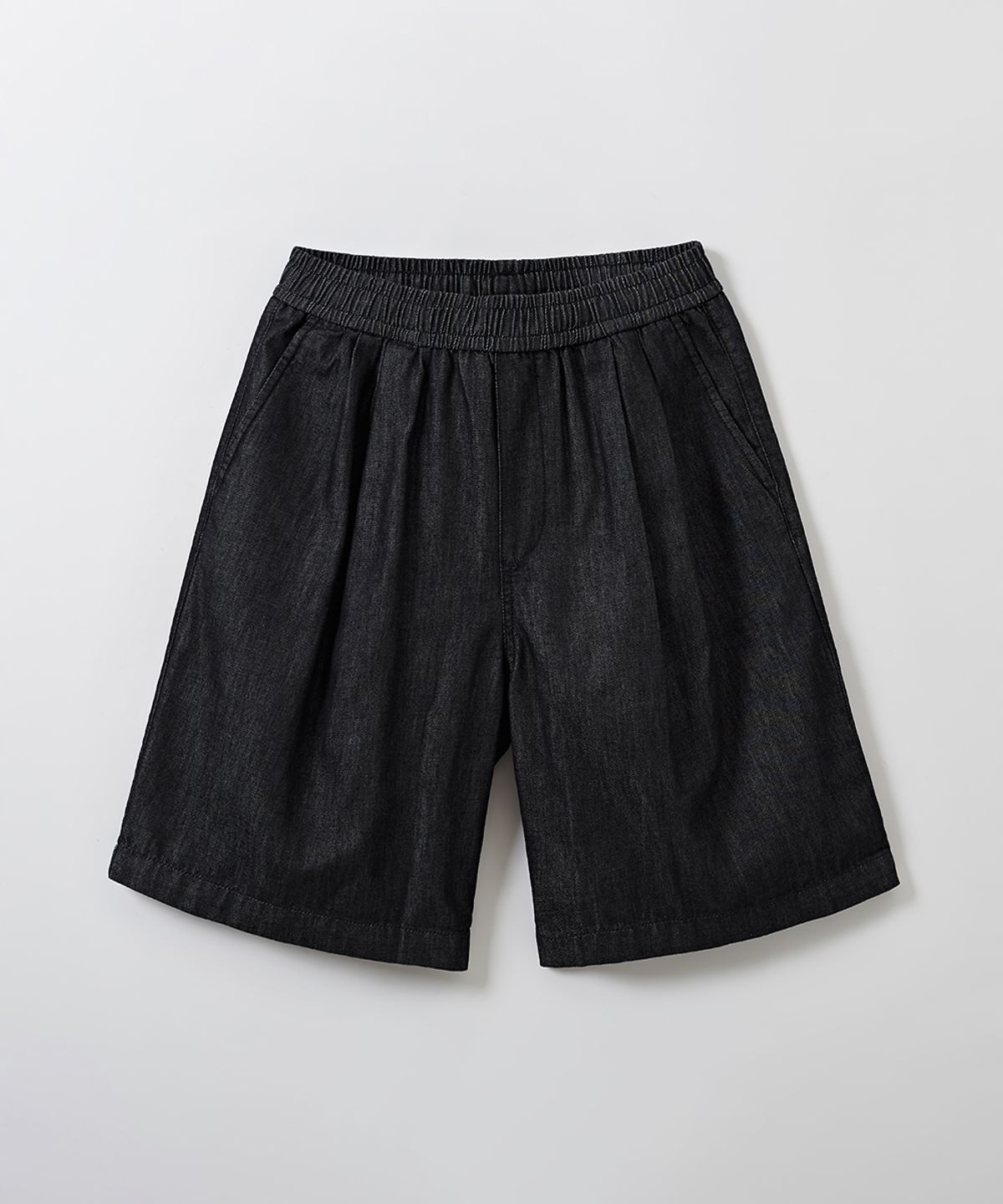 스파오(SPAO) [남녀공용] 데님 밴딩 쇼츠 (셋업)_SPTNE37C01