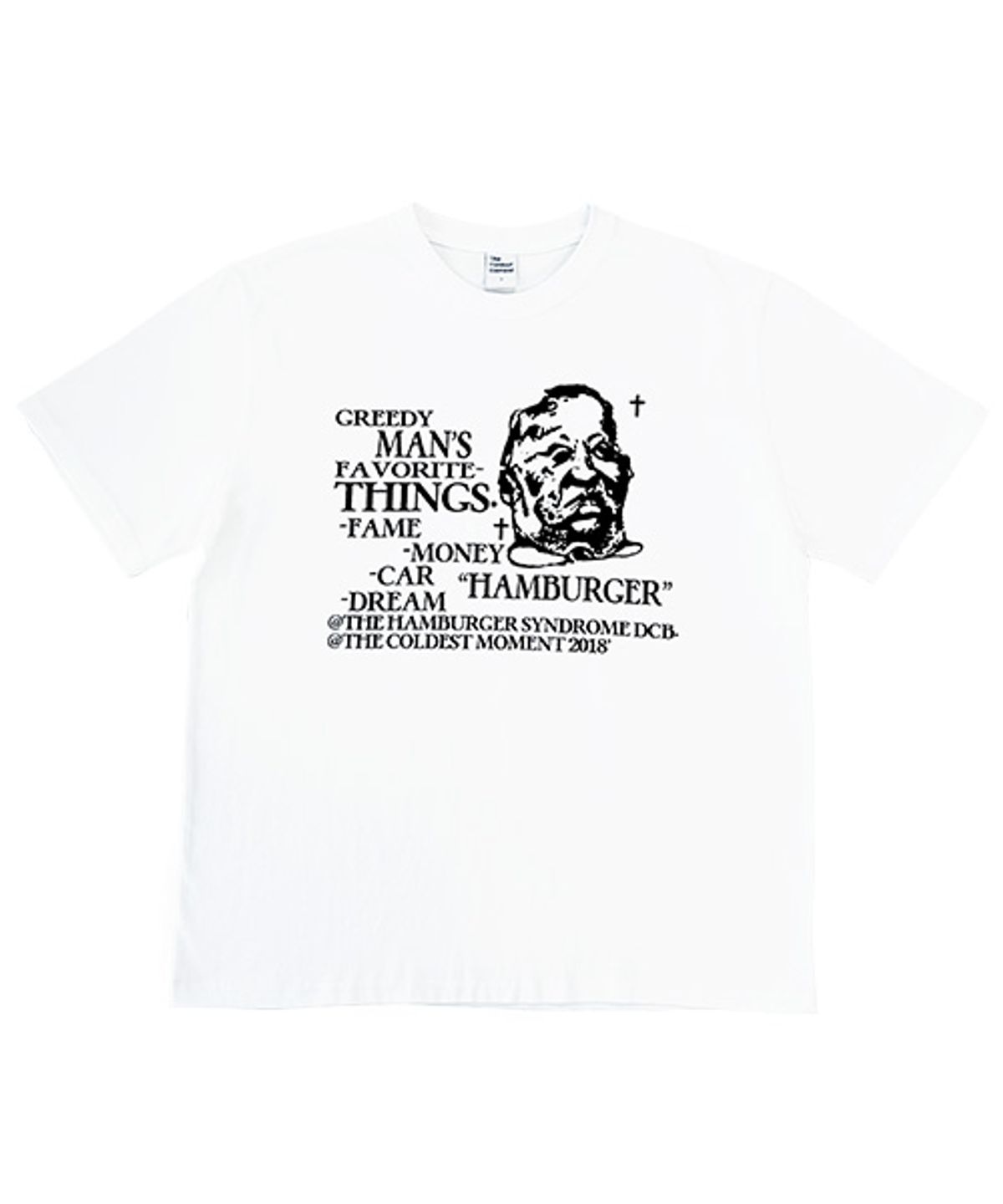 더콜디스트모먼트(THECOLDESTMOMENT) TCM hamburger T (white)