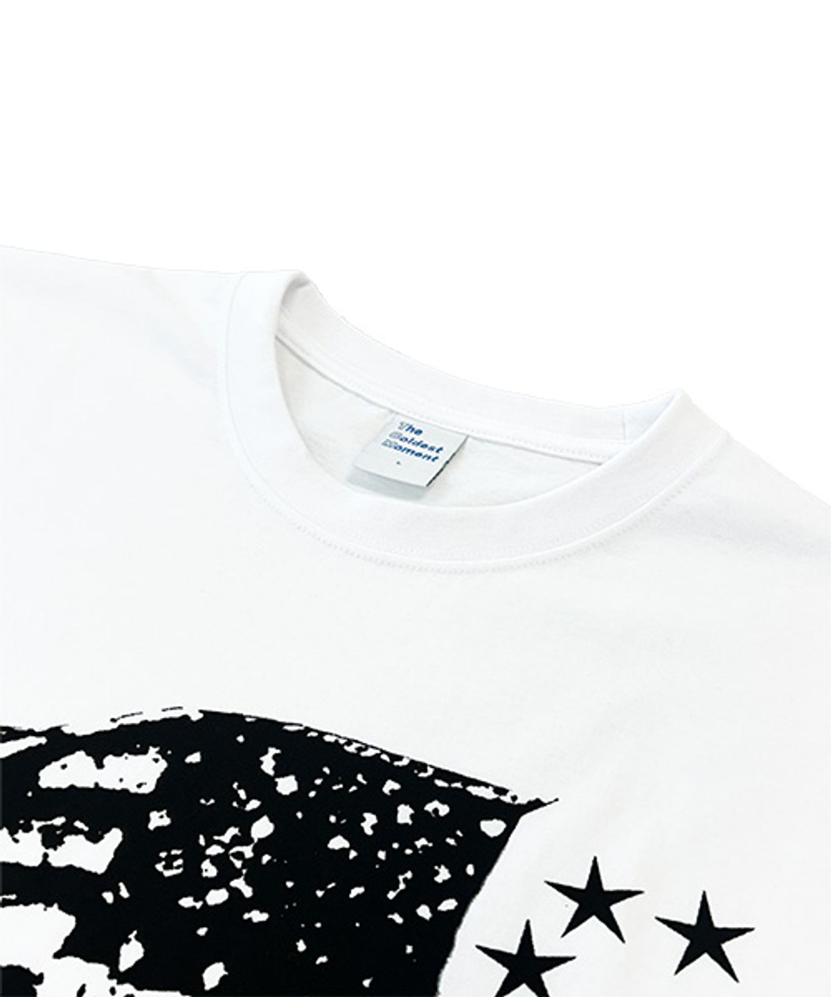 더콜디스트모먼트(THE COLDEST MOMENT) TCM flag T (white)