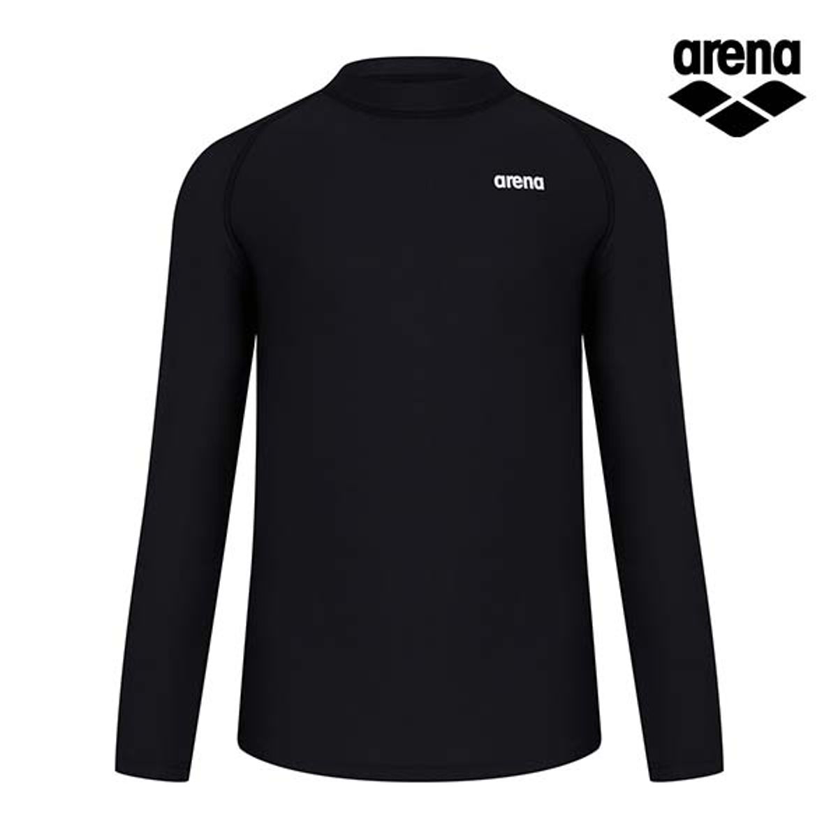 아레나 키즈(ARENA KIDS) 인스파이어 아동 레저 래쉬가드 A4BG1GC81BLK