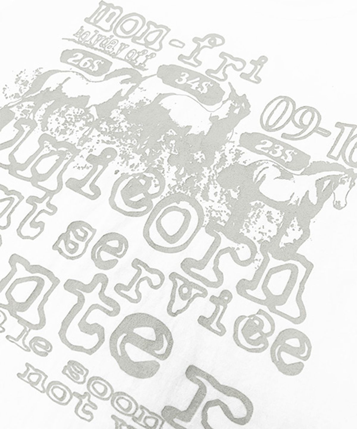 더콜디스트모먼트(THE COLDEST MOMENT) TCM unicorn T (white)