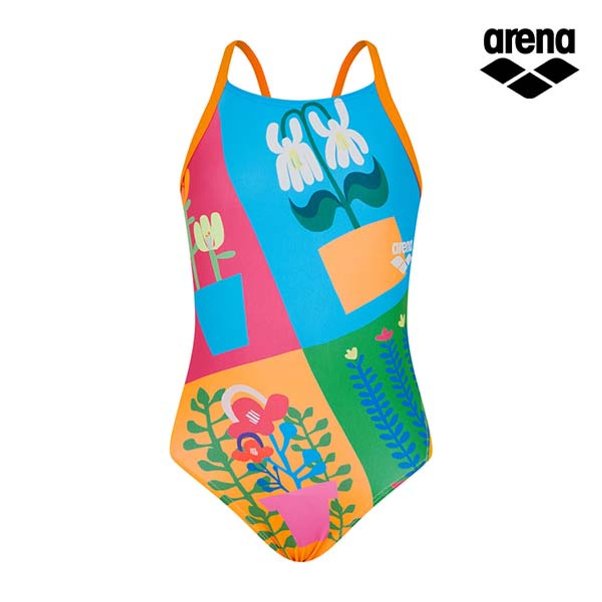 아레나 키즈(ARENA KIDS) 플라워팟 아동 원피스 수퍼플라이백 A4SG1GO07YEL