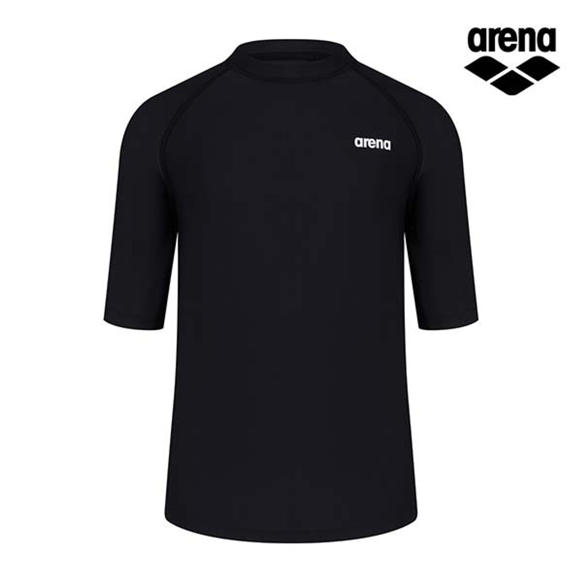 아레나 키즈(ARENA KIDS) 플레닛 아동 레저 반팔 래쉬가드 A4BB1BC01BLK