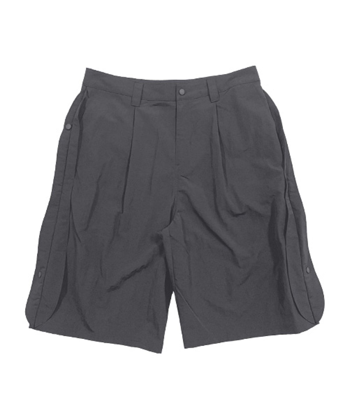 더콜디스트모먼트(THE COLDEST MOMENT) TCM fish half pants (charcoal)