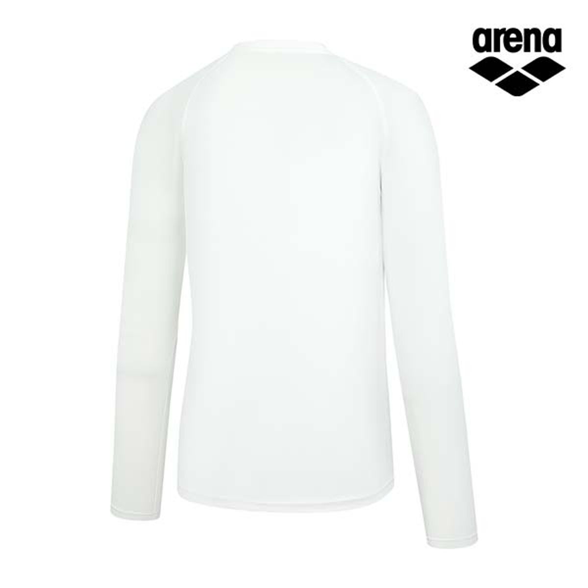 아레나(ARENA) 남성 이니셜 레저 래쉬가드 A4BM1PR11WHT