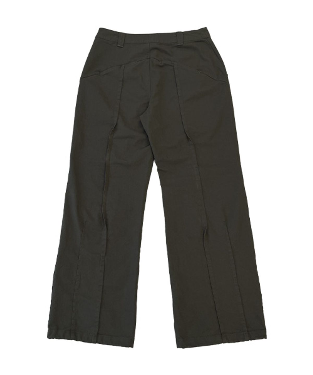 더콜디스트모먼트(THE COLDEST MOMENT) TCM stitch pants (khaki brown)