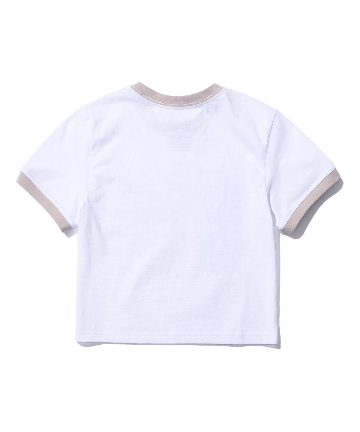 브라운브레스(BROWNBREATH) VXB CROP TEE - WHITE
