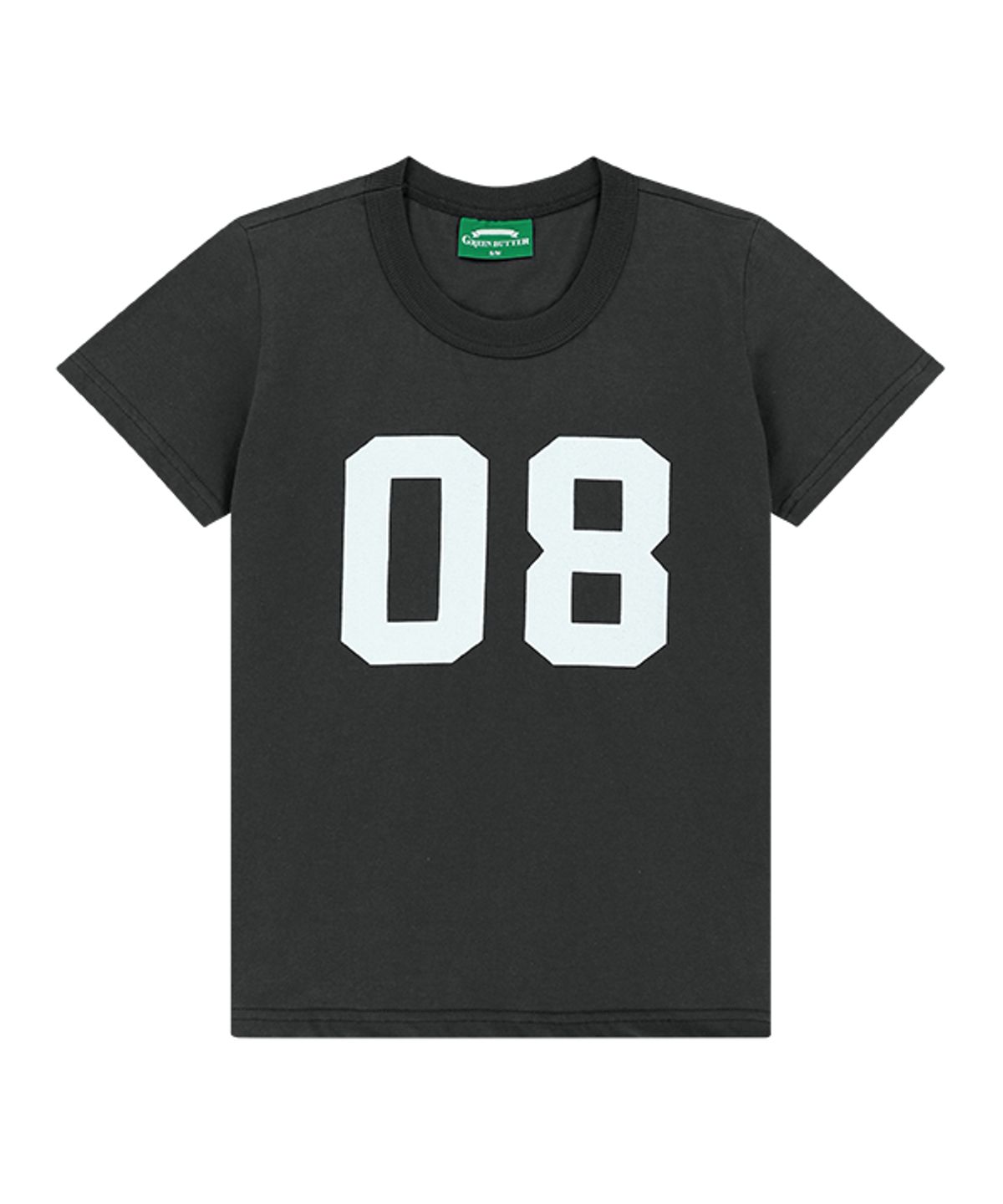 그린버터(GREENBUTTER) NO.08 Essential Tee (Charcoal)