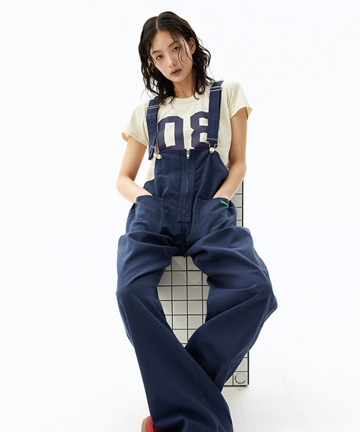 그린버터(GREENBUTTER) NO.08 Essential Tee (Beige)