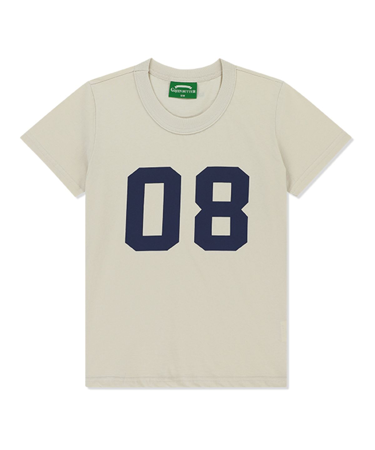 그린버터(GREENBUTTER) NO.08 Essential Tee (Beige)