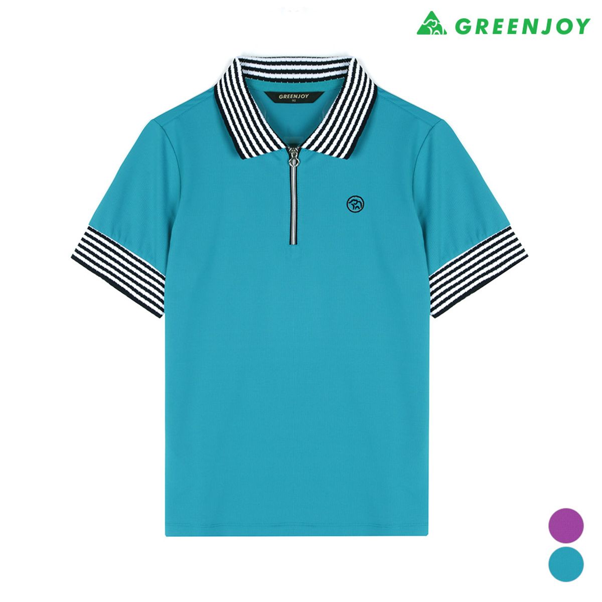 그린조이(GREENJOY) 여성 ST 시보리 폴로 티셔츠