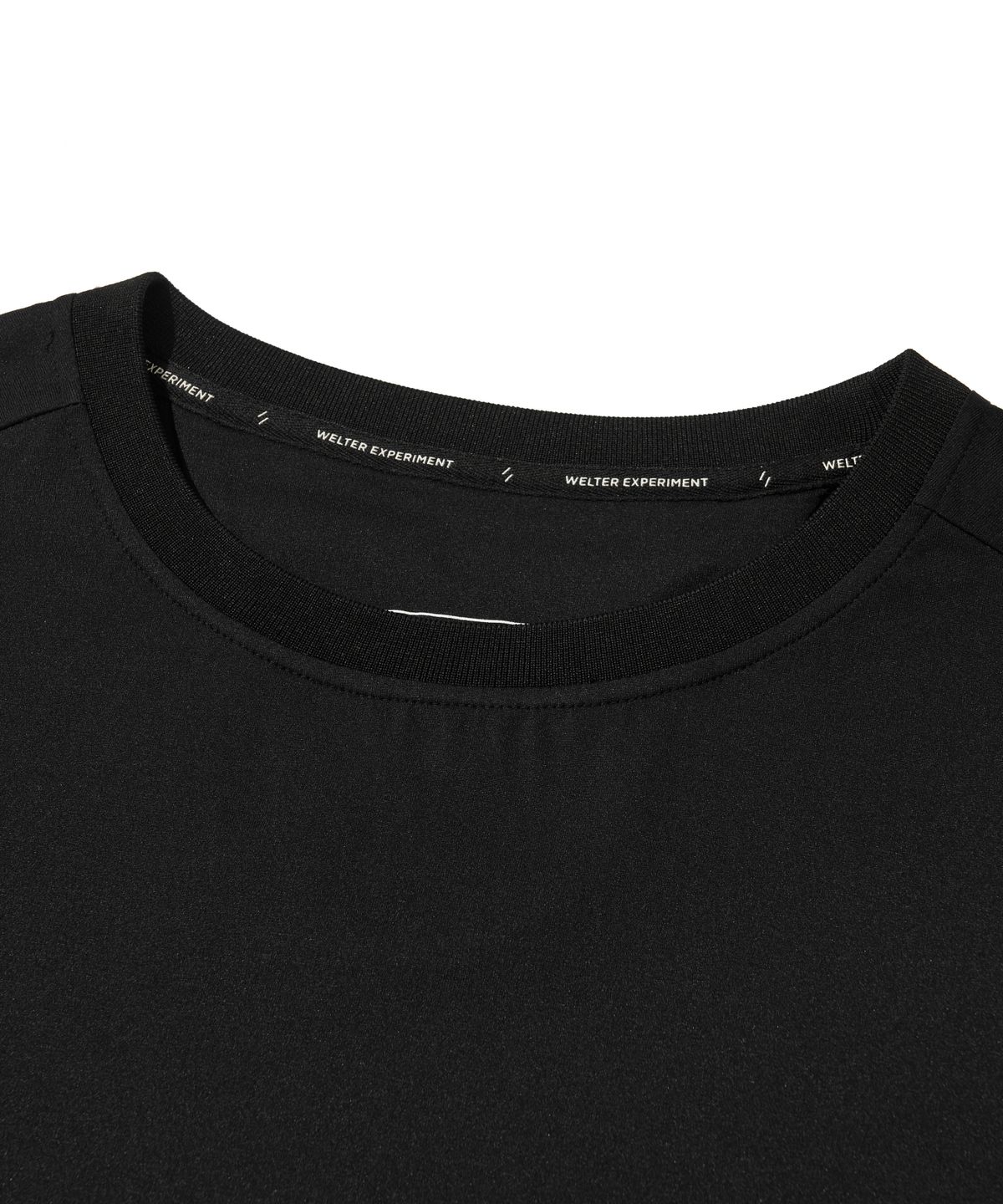 웰터 익스페리먼트(WELTER EXPERIMENT) PRESPA T-SHIRT_BLACK_WDT011