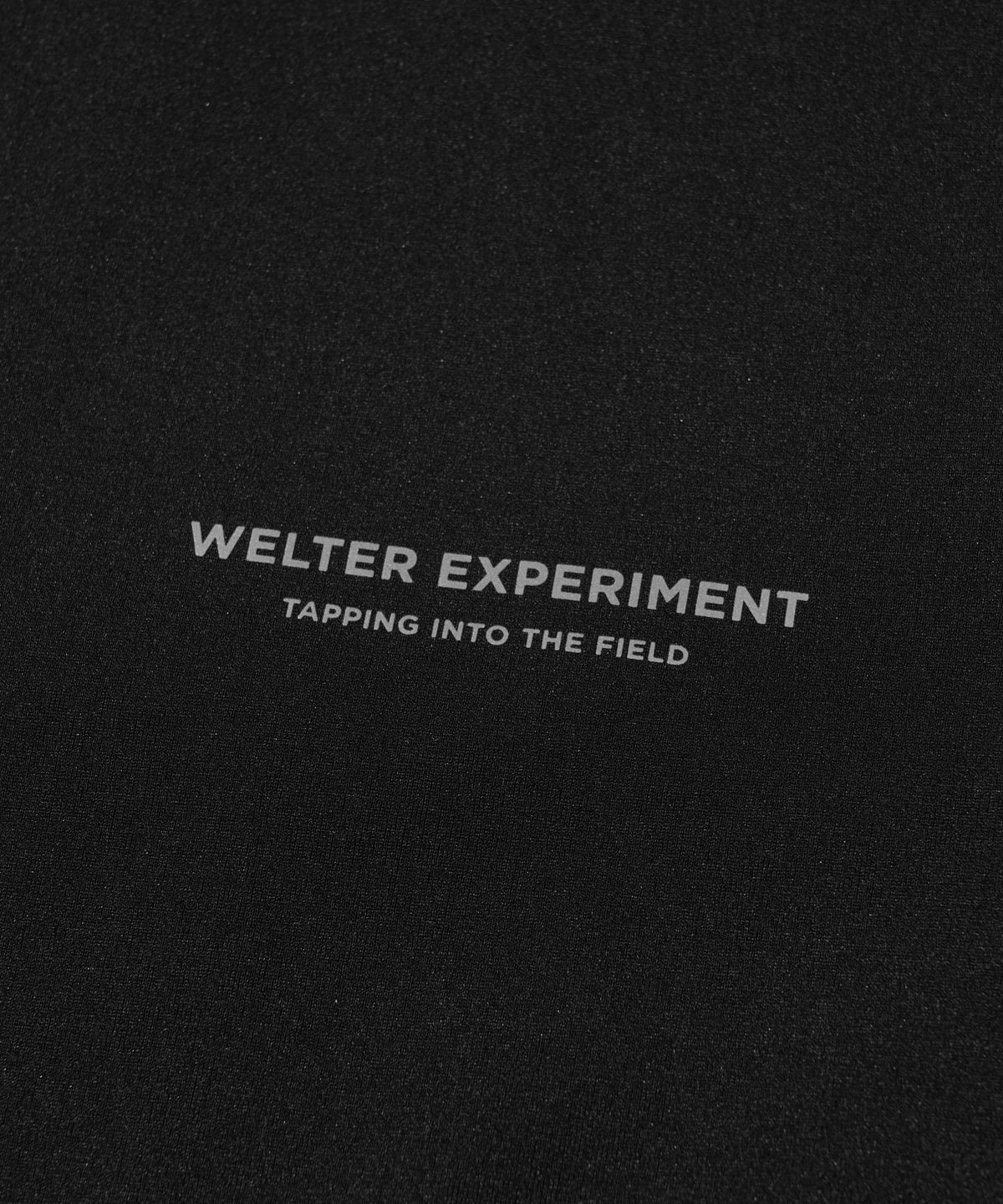 웰터 익스페리먼트(WELTER EXPERIMENT) PRESPA T-SHIRT_BLACK_WDT011