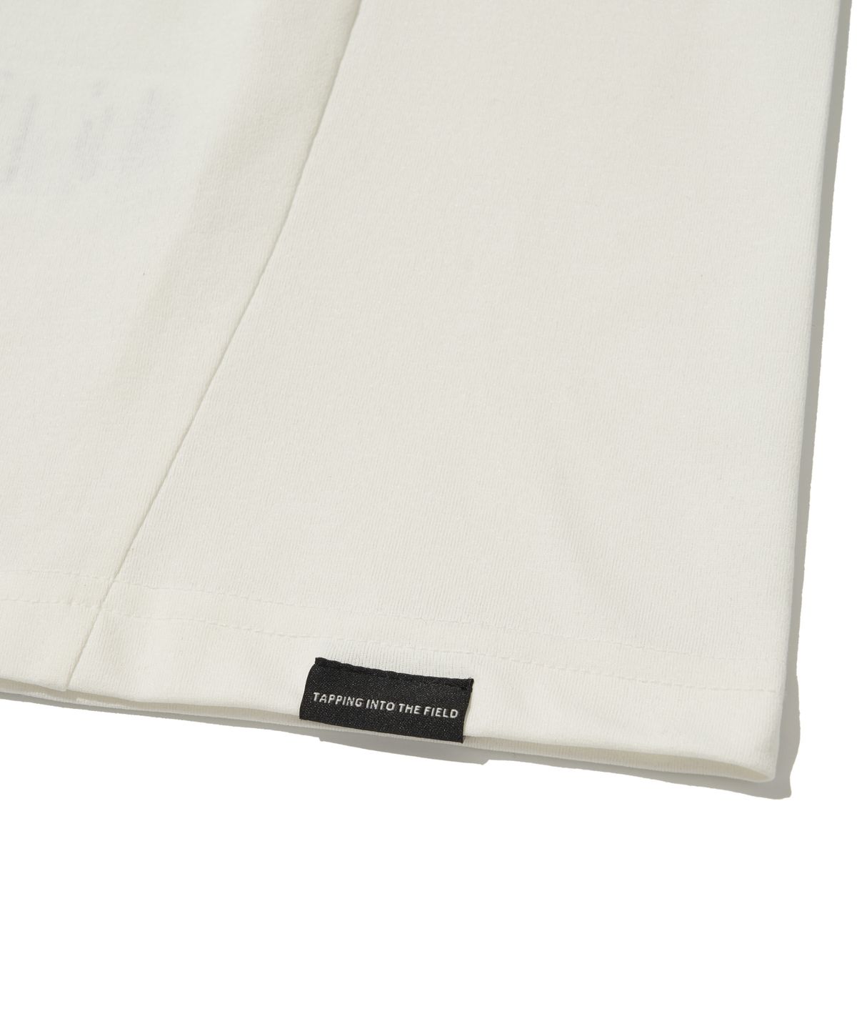 웰터 익스페리먼트(WELTER EXPERIMENT) PRESPA T-SHIRT_OFF WHITE_WDT012