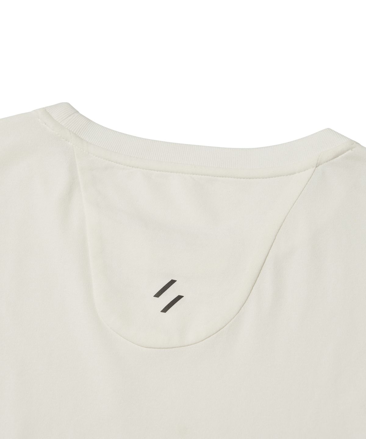 웰터 익스페리먼트(WELTER EXPERIMENT) PRESPA T-SHIRT_OFF WHITE_WDT012